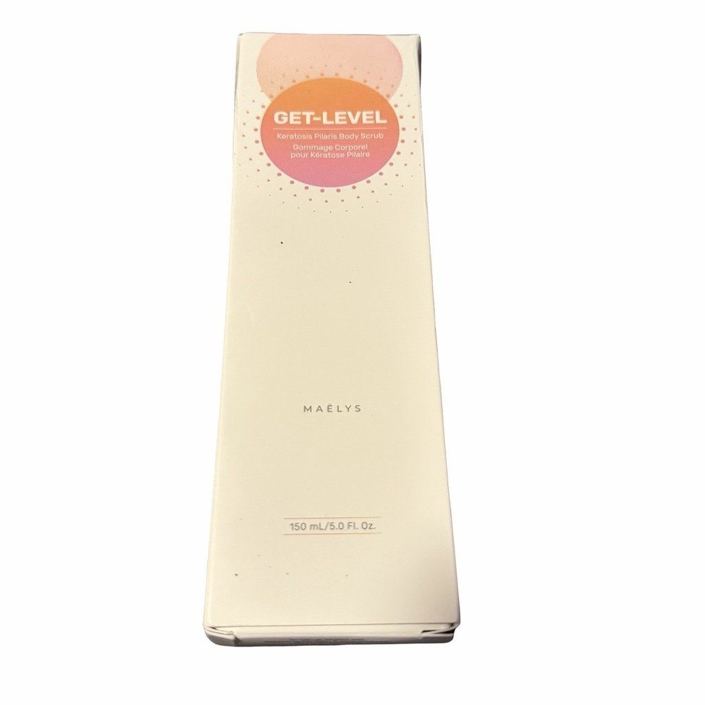 MAELYS GET-LEVEL Keratosis Pilaris Body Scrub 5 oz 150mL Exfoliating KP